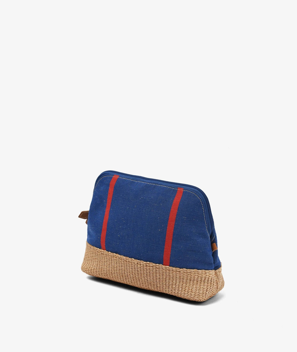 My Style Bags Cosmetic & Toiletry Bags My Style Bags Trousse Versilia - Large My Style Bags Personalised Trousse Versilia - Cotton Straw Large Brand