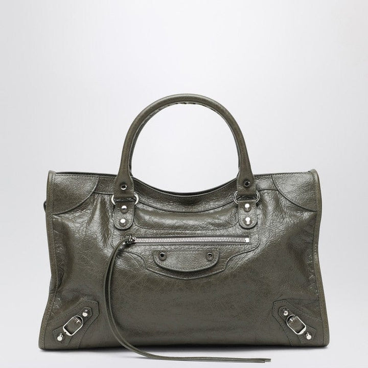 Balenciaga Handbag UNI Balenciaga Le City Medium bag Army green Balenciaga Le City Medium bag Army green Brand