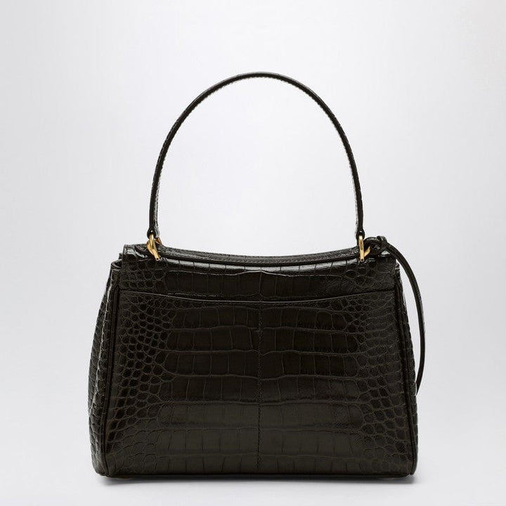 Balenciaga Handbag UNI Balenciaga Small Rodeo bag in brown crocodile-effect leather Balenciaga Small Rodeo bag in brown crocodile-effect leather Brand