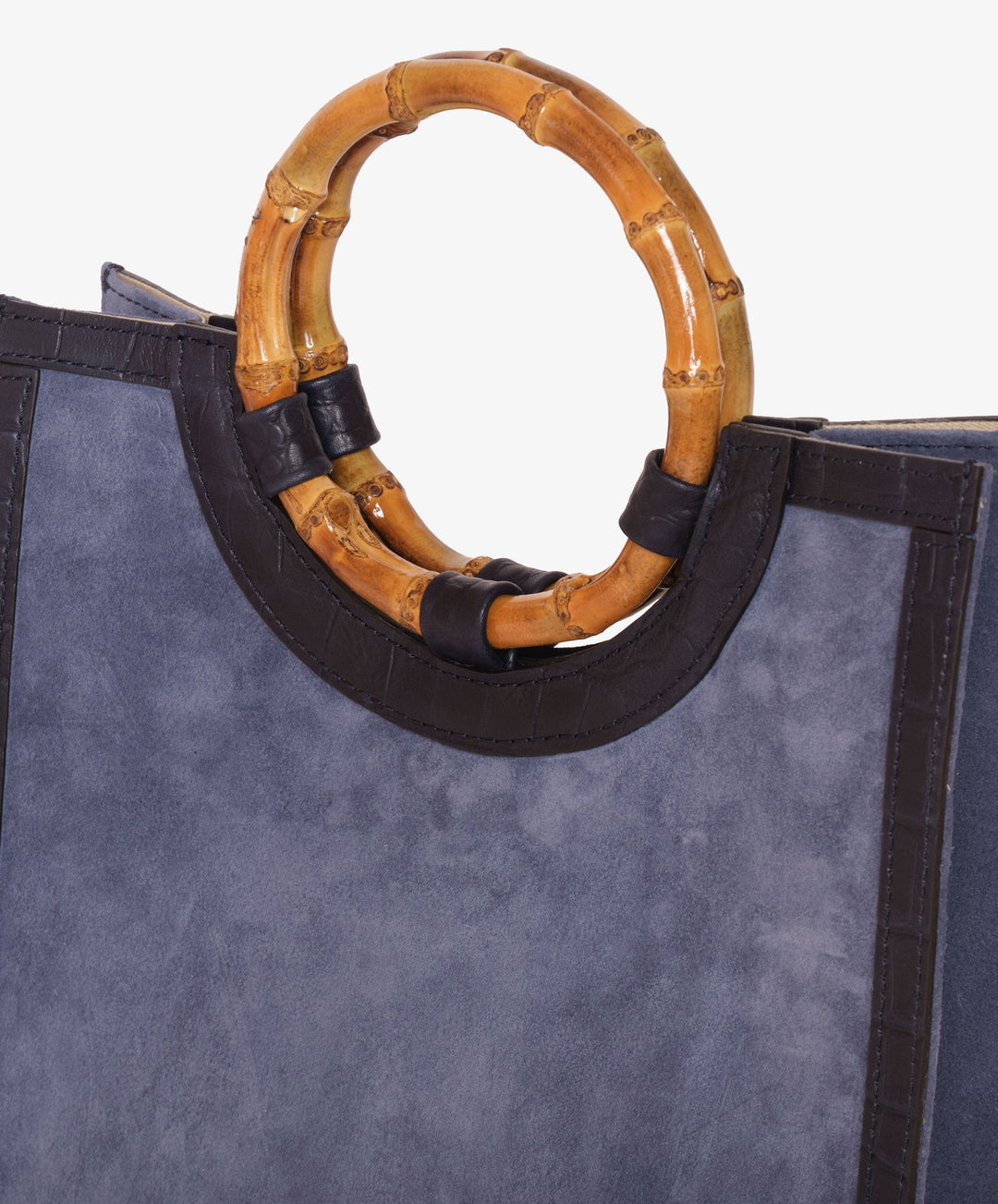 My Style Bags Personalised Bamboo Medium Deluxe Handbag – Bluette Brand Handbag
