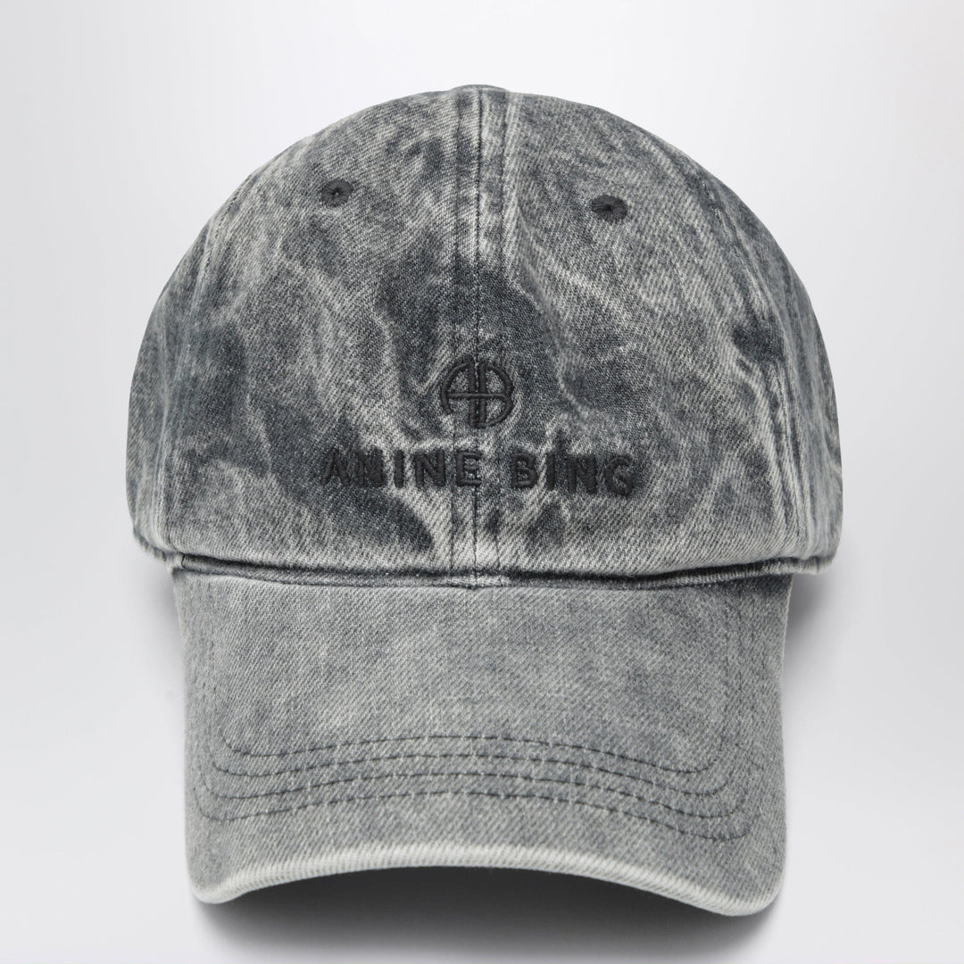Hats TU ANINE BING - Jeremy baseball cap in washed-effect grey Brand