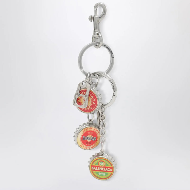 Balenciaga - Logo bottle cap keyring charm Brand Hats TU