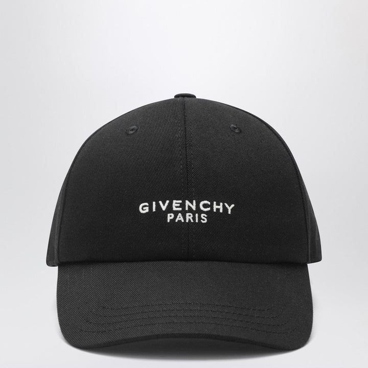 Hats TU Givenchy - Black baseball cap with logo Brand