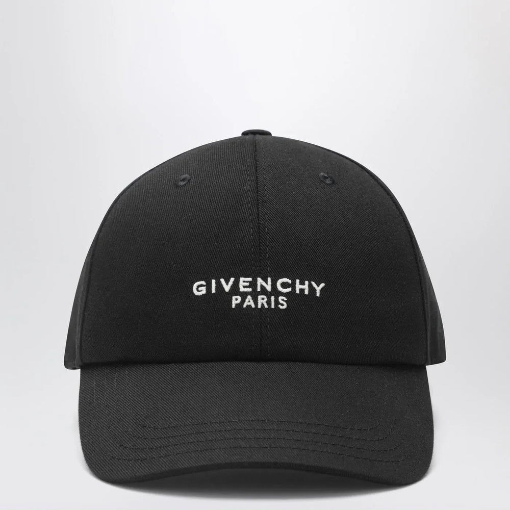 Givenchy - Black baseball cap with logo Brand Hats TU