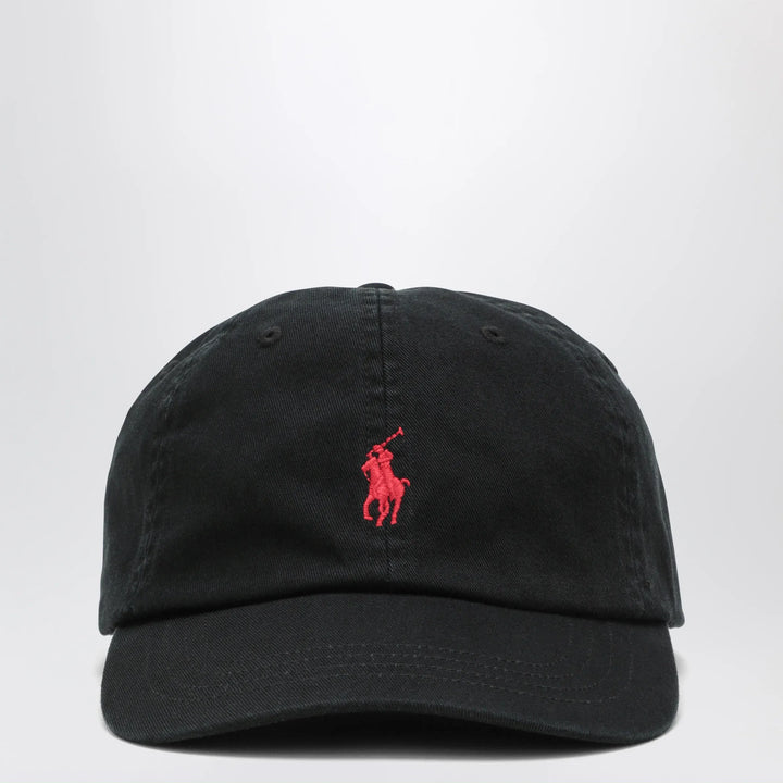 Polo Ralph Lauren - Black baseball cap with logo Brand Hats U