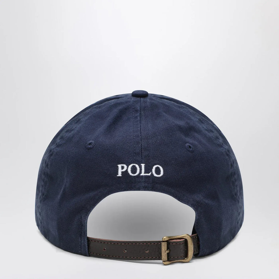 Polo Ralph Lauren - Navy blue baseball cap with logo Brand Hats TU