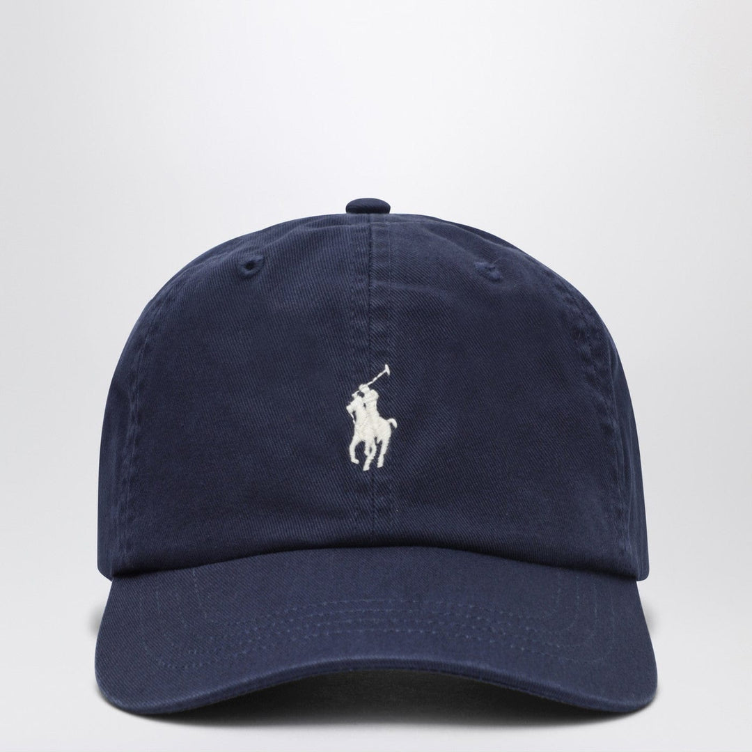Hats TU Polo Ralph Lauren - Navy blue cotton baseball cap Brand