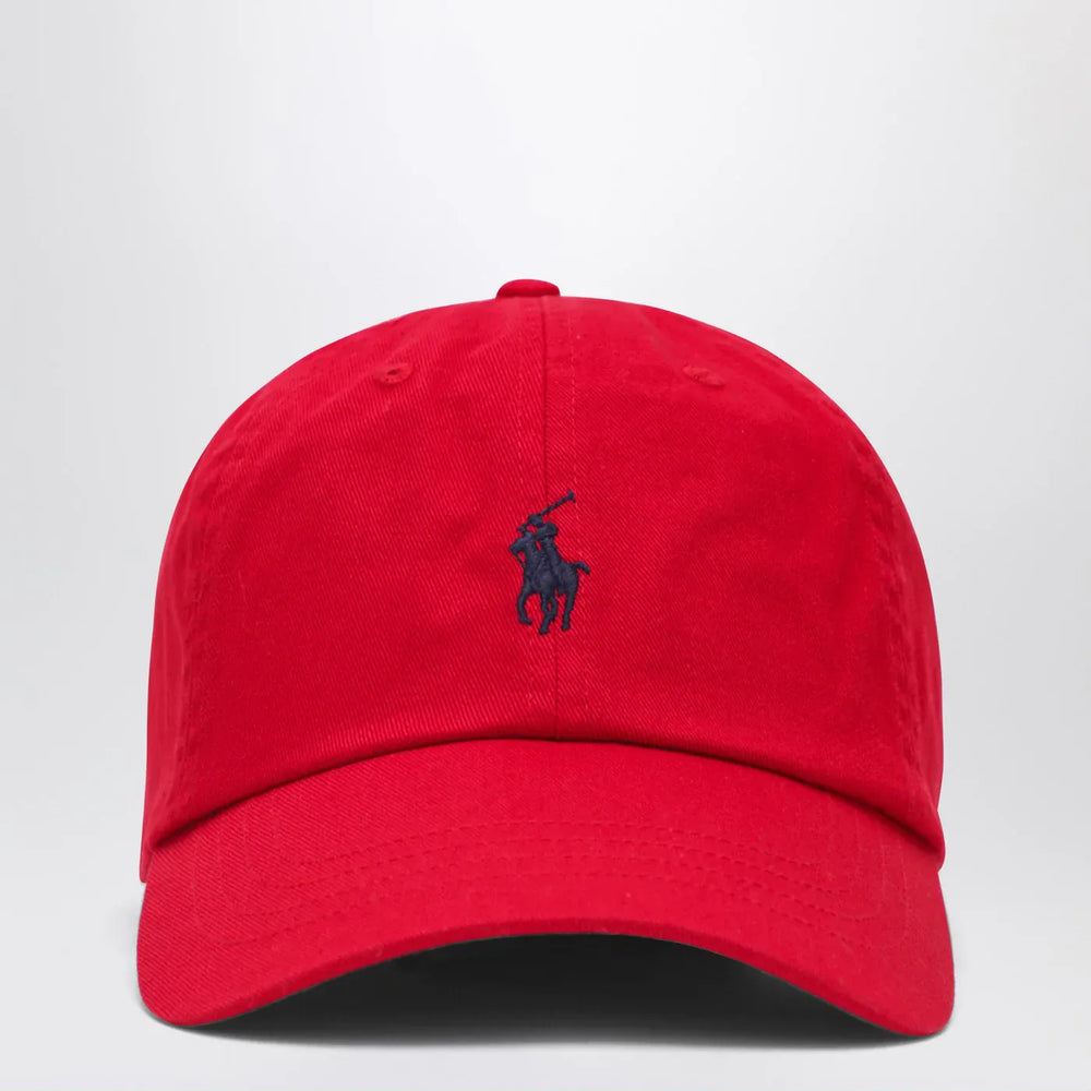 Polo Ralph Lauren - Red baseball cap with logo Brand Hats TU