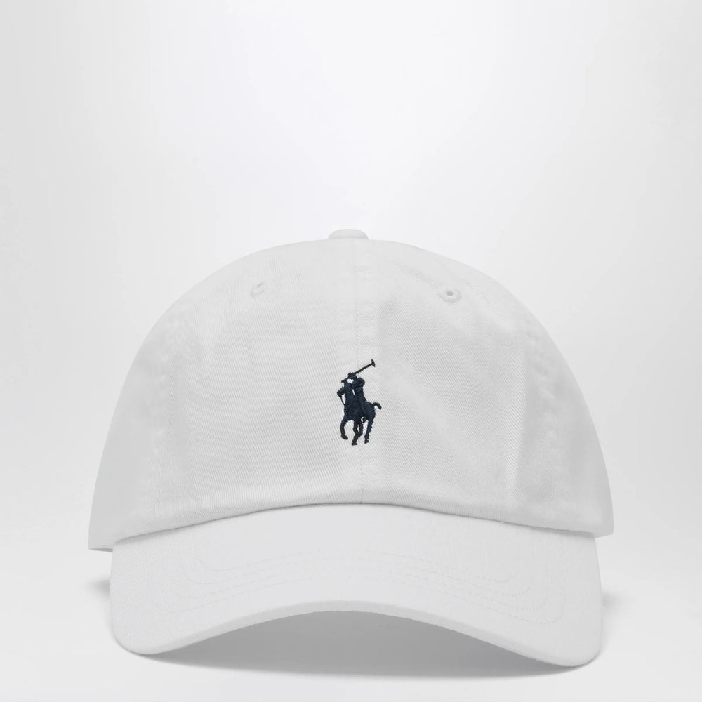 Polo Ralph Lauren - White baseball cap with logo Brand Hats TU