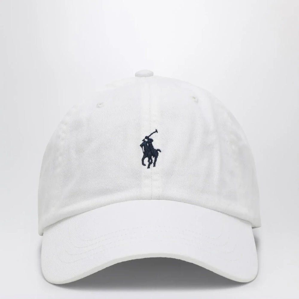 Polo Ralph Lauren - White baseball cap with logo Brand Hats TU