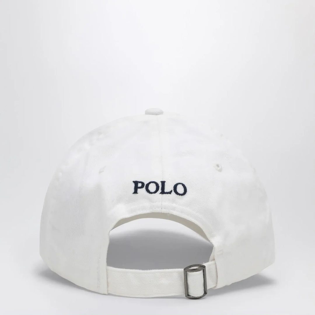 Polo Ralph Lauren - White baseball cap with logo Brand Hats TU