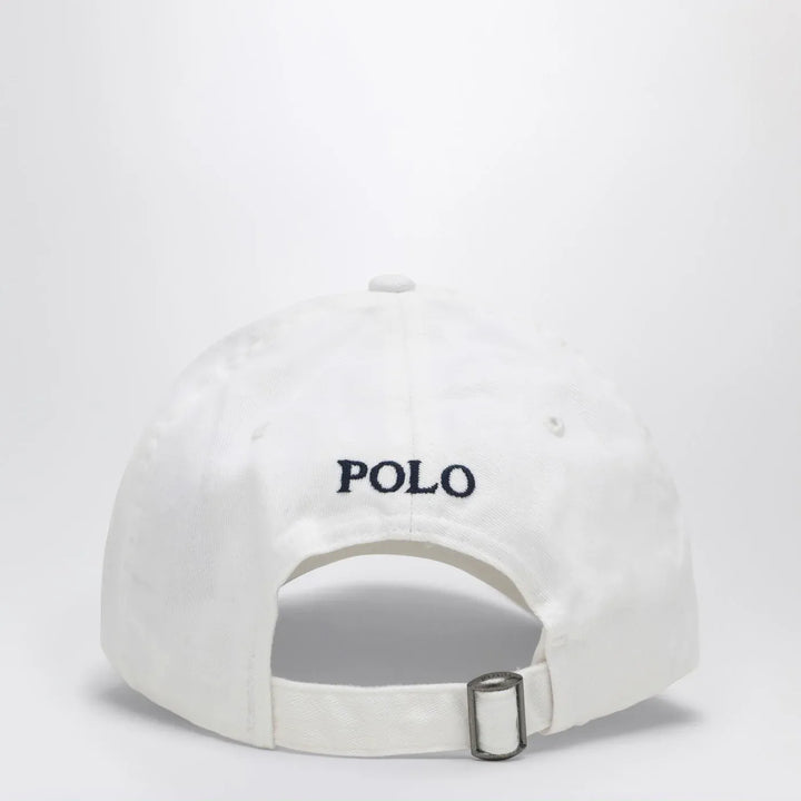 Polo Ralph Lauren - White baseball cap with logo Brand Hats TU