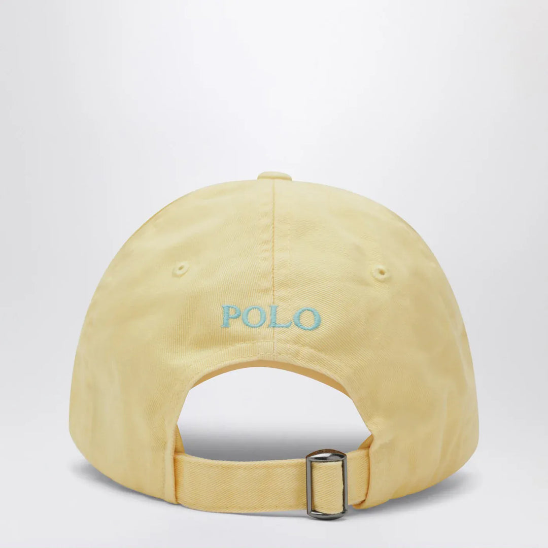 Polo Ralph Lauren - Yellow baseball cap with logo Brand Hats TU