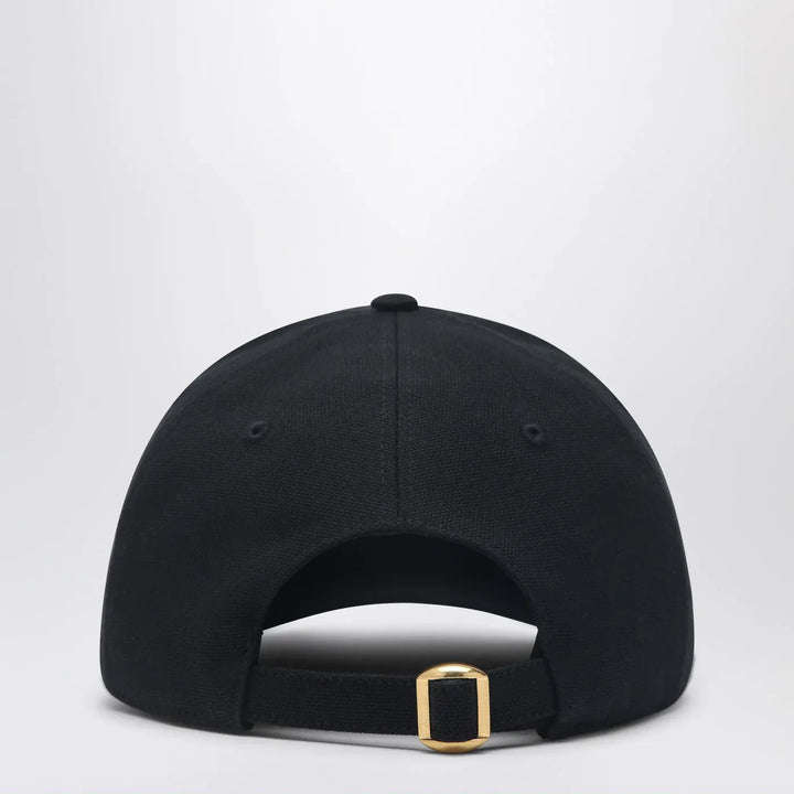 Valentino Garavani - Chez Valentino black baseball cap Brand Hats 57 EU