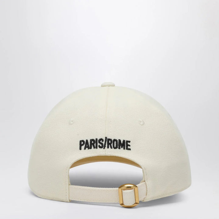 Valentino Garavani - Chez Valentino ivory baseball cap Brand Hats