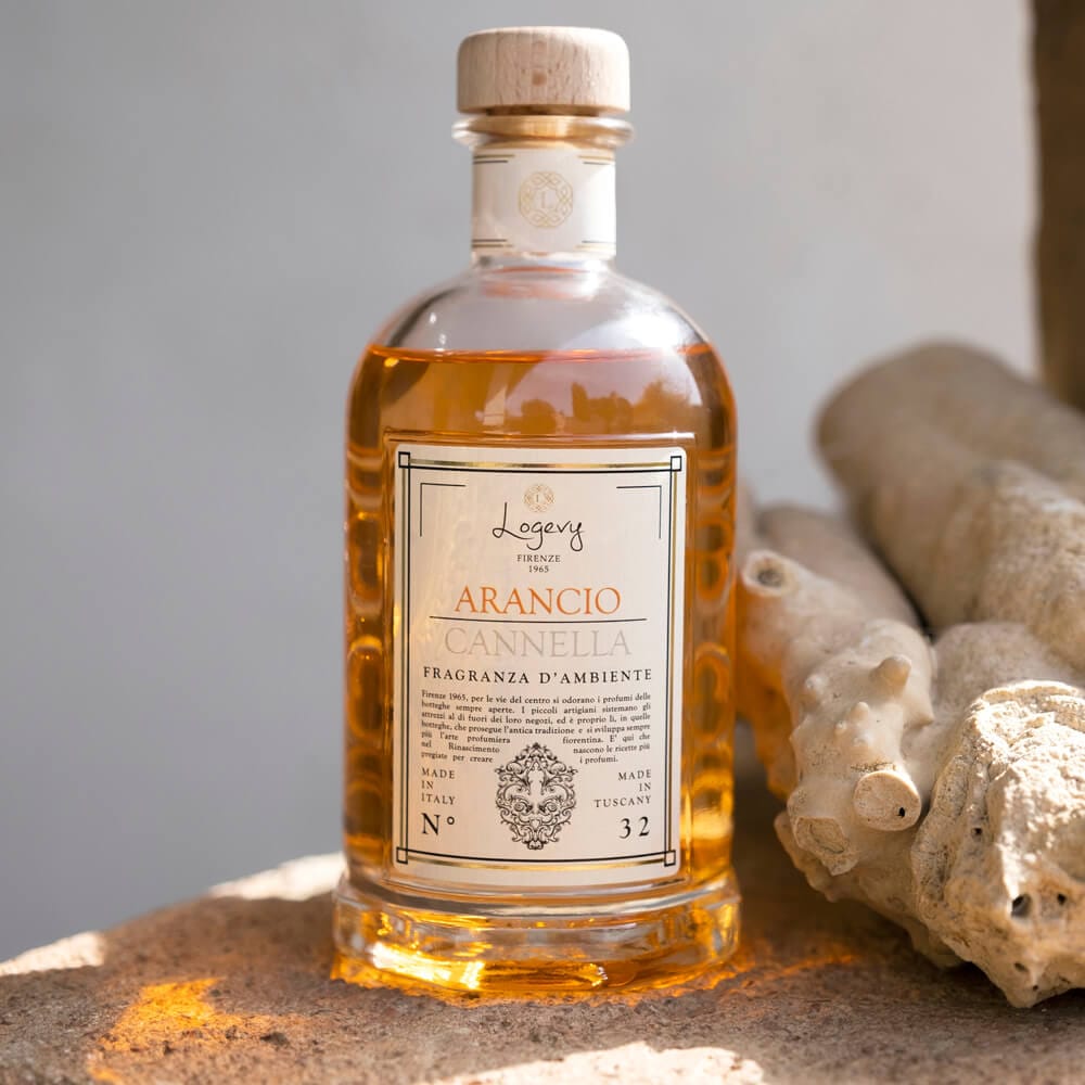 Home Diffuser Logevy Orange &amp; Cinnamon Home Fragrance Brand