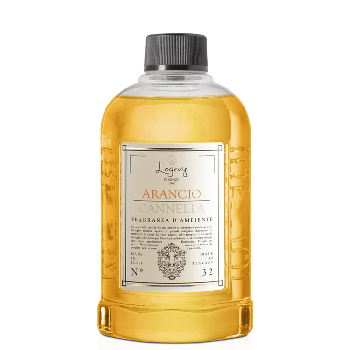 Home Diffuser 500ml Refill Logevy Orange &amp; Cinnamon Home Fragrance Brand