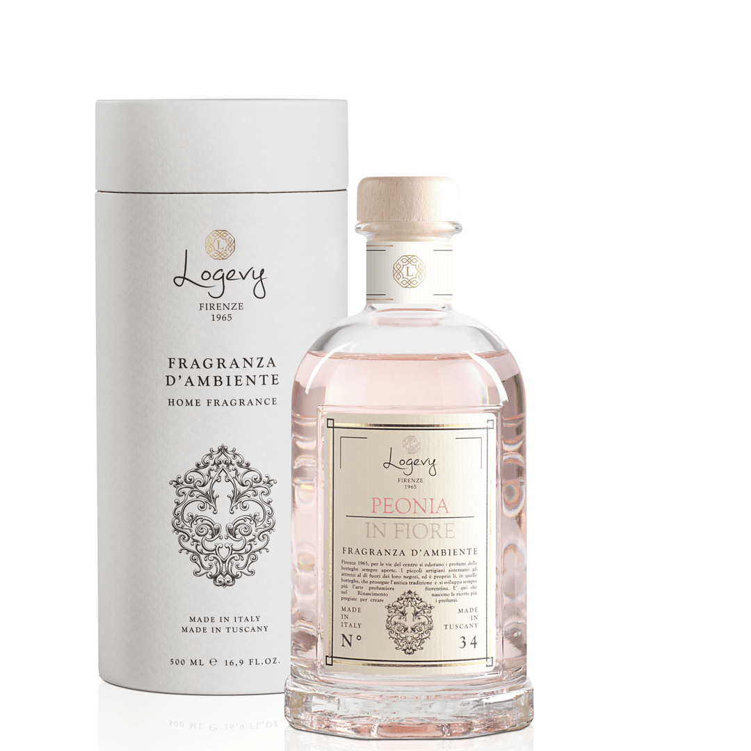 Home Diffuser 1l Magnum Diffuser Logevy Peony in Bloom Home Fragrance Brand