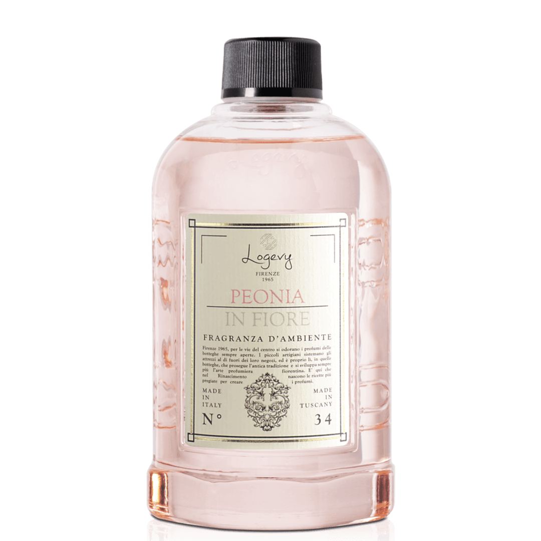 Home Diffuser 500ml Refill Logevy Peony in Bloom Home Fragrance Brand