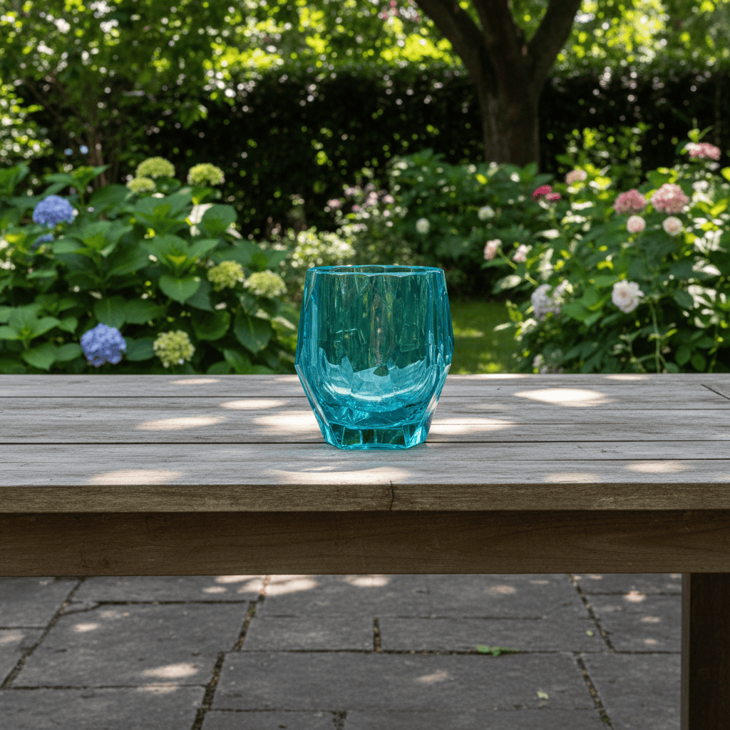 Mario Luca Giusti Filippo Acrylic Ice Bucket Turquoise Brand Ice Bucket