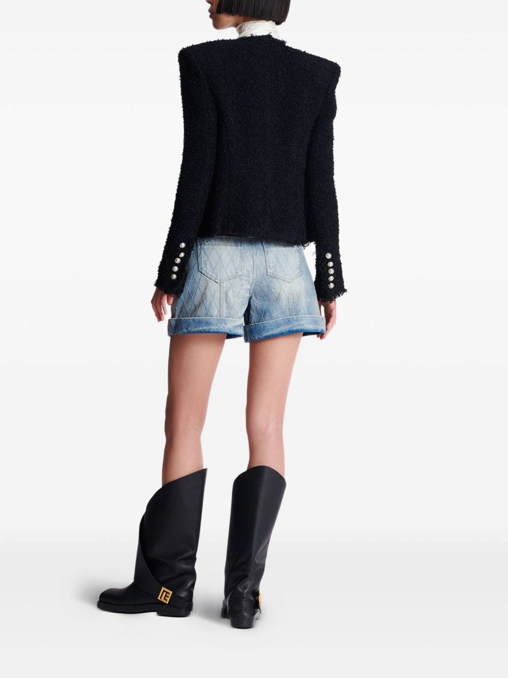 Balmain Jackets Balmain Jackets Black Balmain Jackets Black Brand