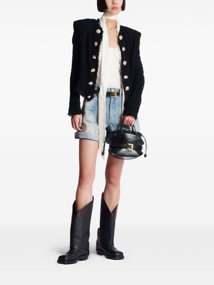 Balmain Jackets Balmain Jackets Black Balmain Jackets Black Brand