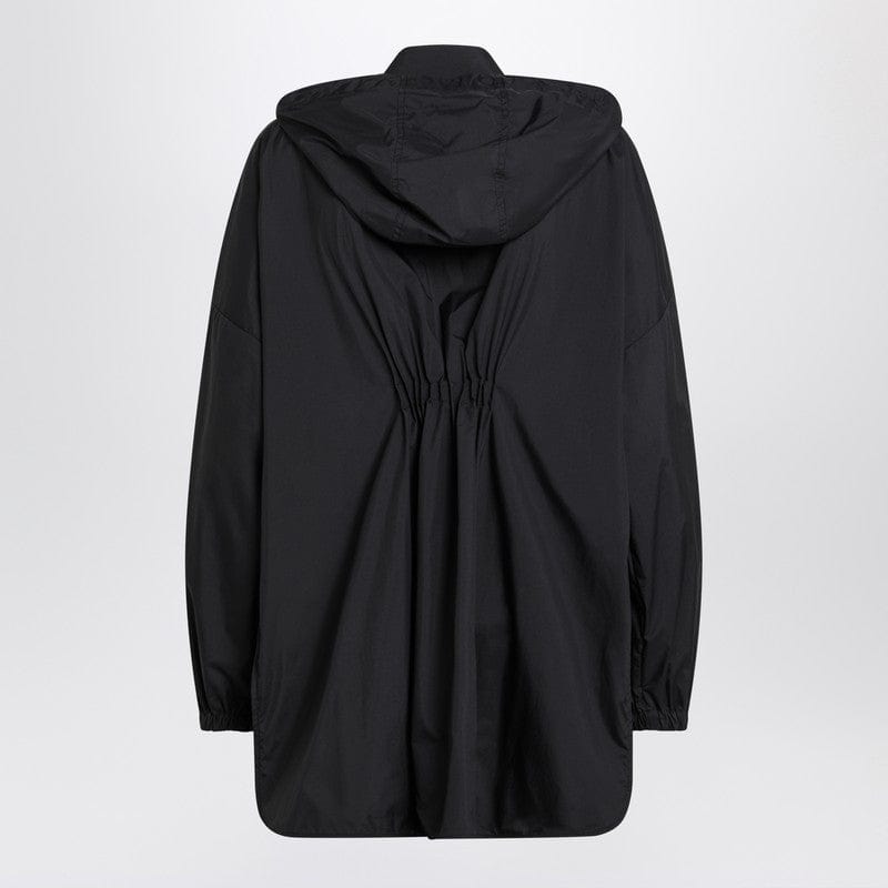 Moncler Jackets Moncler Black zip parka in nylon Moncler Black zip parka in nylon Brand