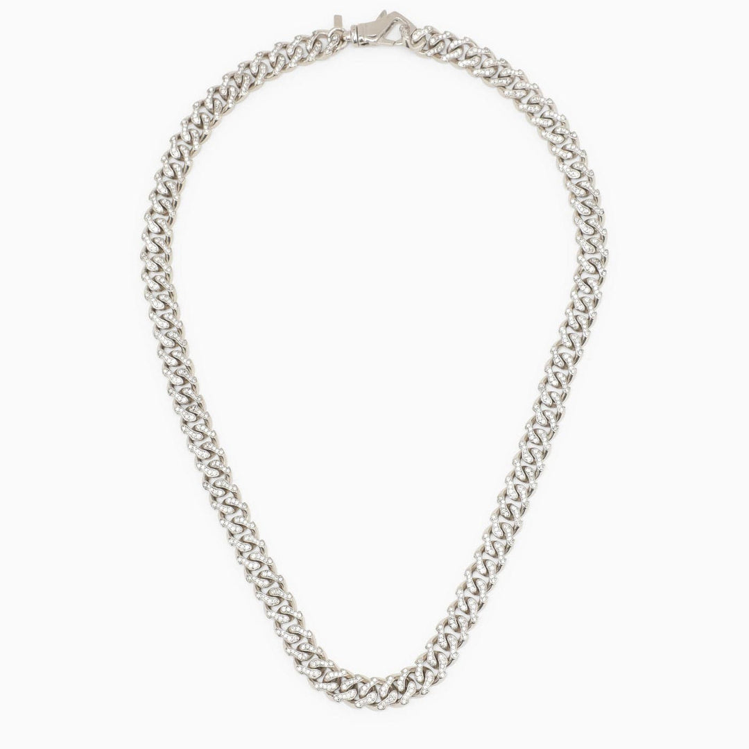 Jewelry TU Emanuele Bicocchi - 925 silver chain necklace with crystals Brand