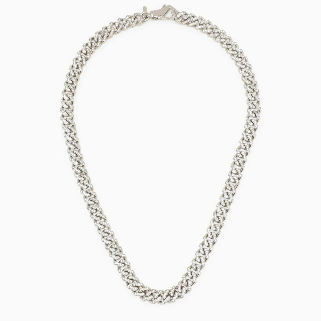 Jewelry TU Emanuele Bicocchi - 925 silver chain necklace with crystals Brand