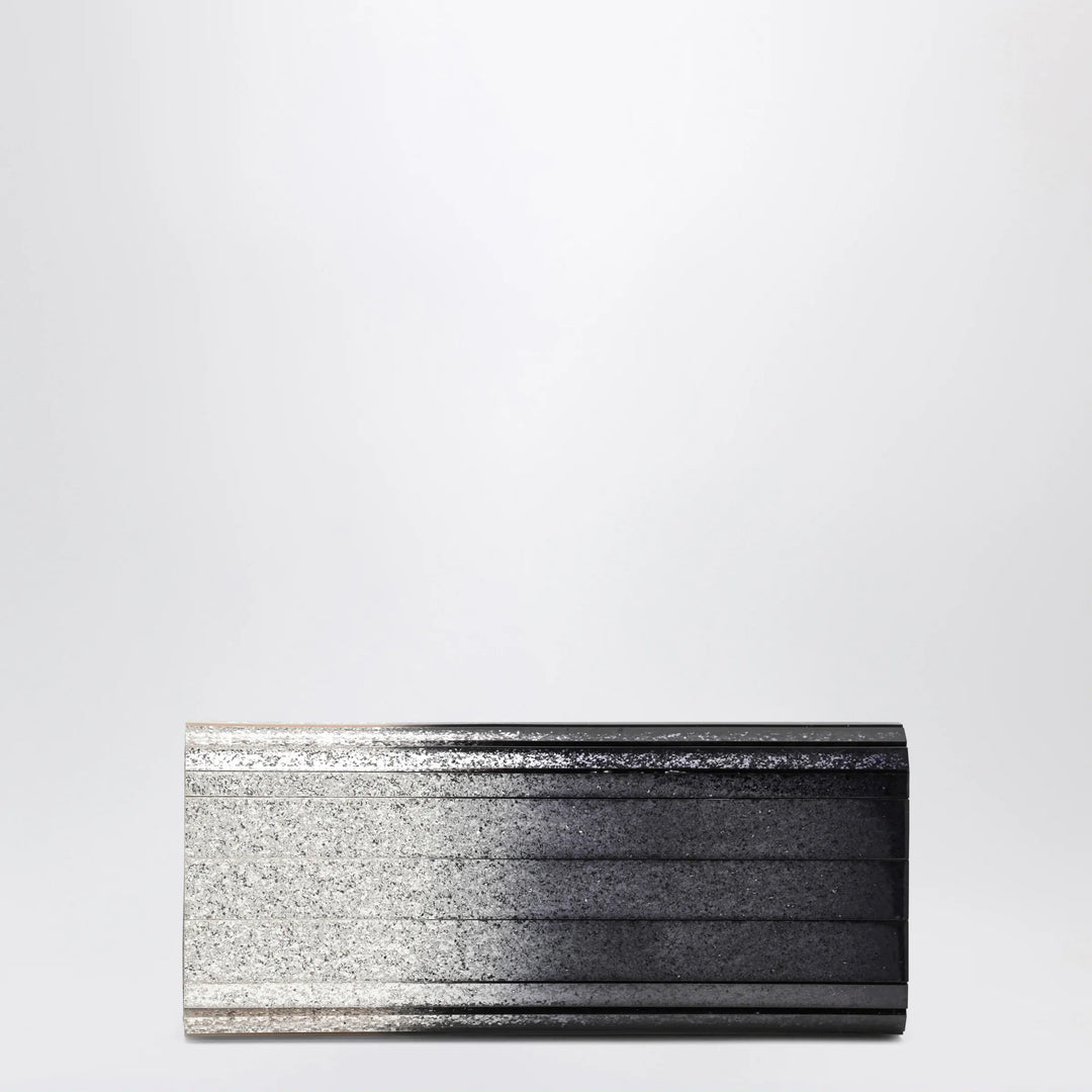 Jimmy Choo - Black/Champagne Sweetie Dégradé Glitter Fabric Clutch Brand U
