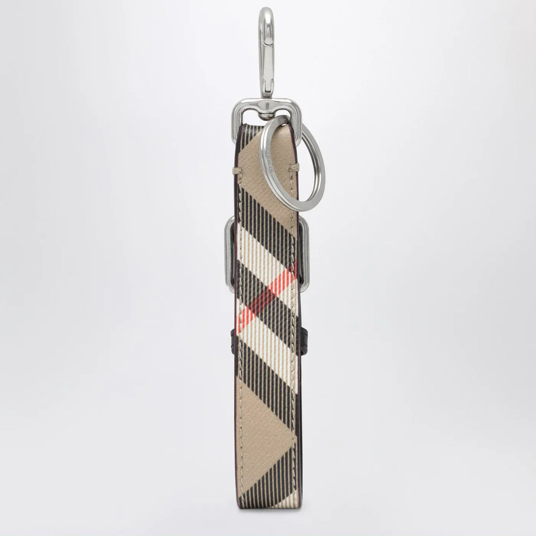 Burberry - Beige Check keychain Brand Keychains U