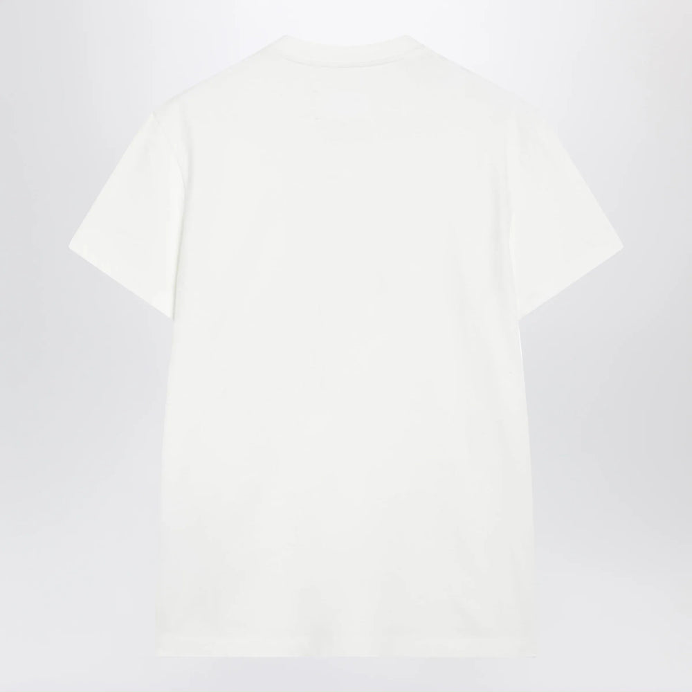 Maison Margiela - Double-layer cotton T-shirt in white Brand