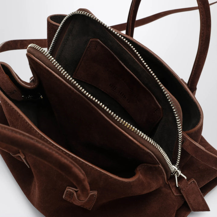 The Attico - Brown suede La Passeggiata Mini bag Brand Mini Bag U
