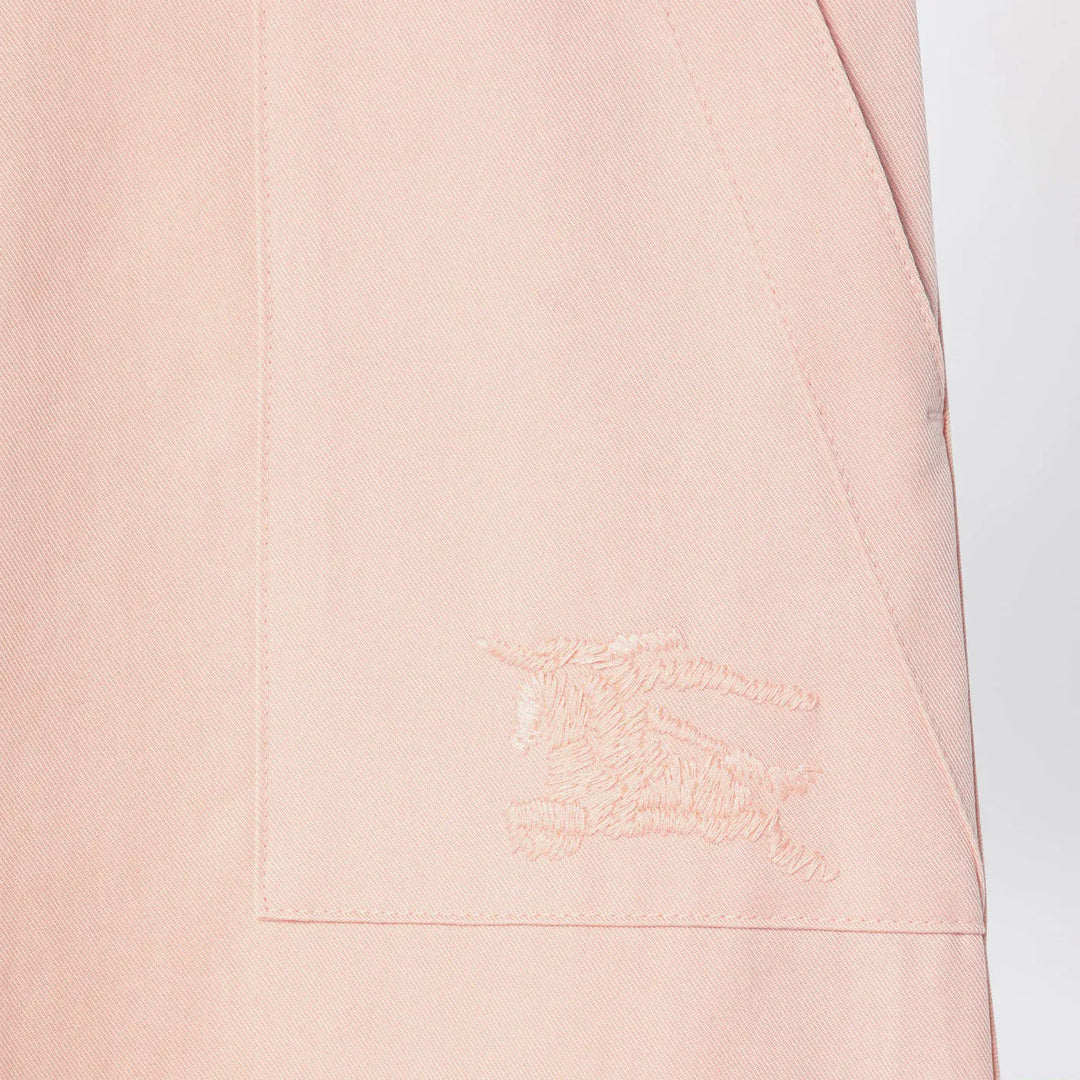 Burberry - Light pink pants in cotton blend Brand Pants 12Y