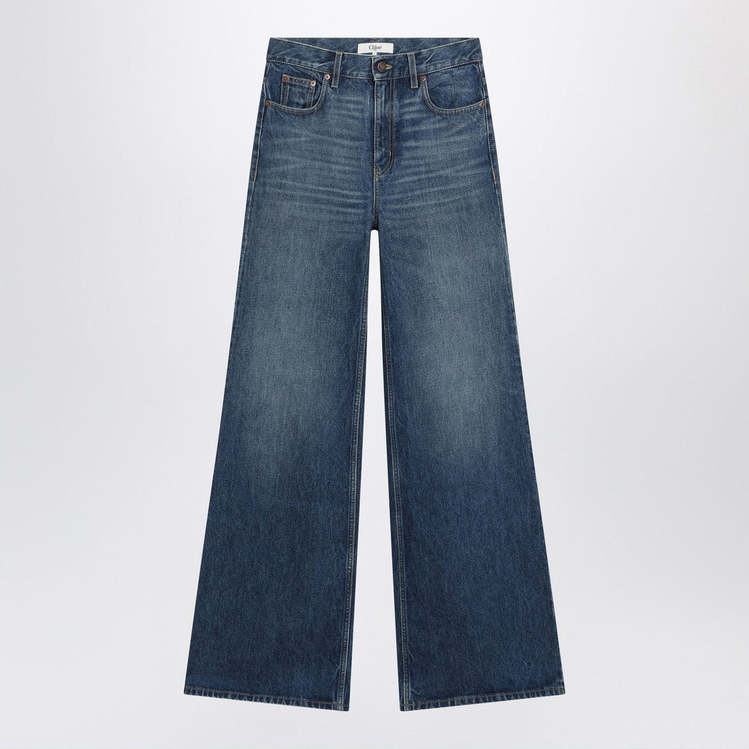 Pants 28 Chloé - Flared blue jeans Brand