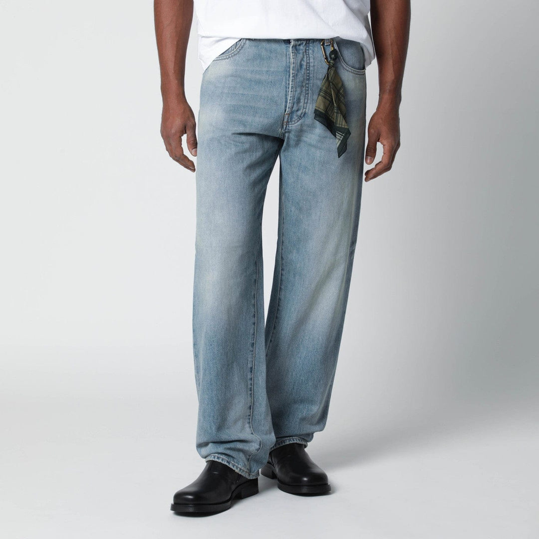 Pants DARKPARK - Light blue washed jeans Brand