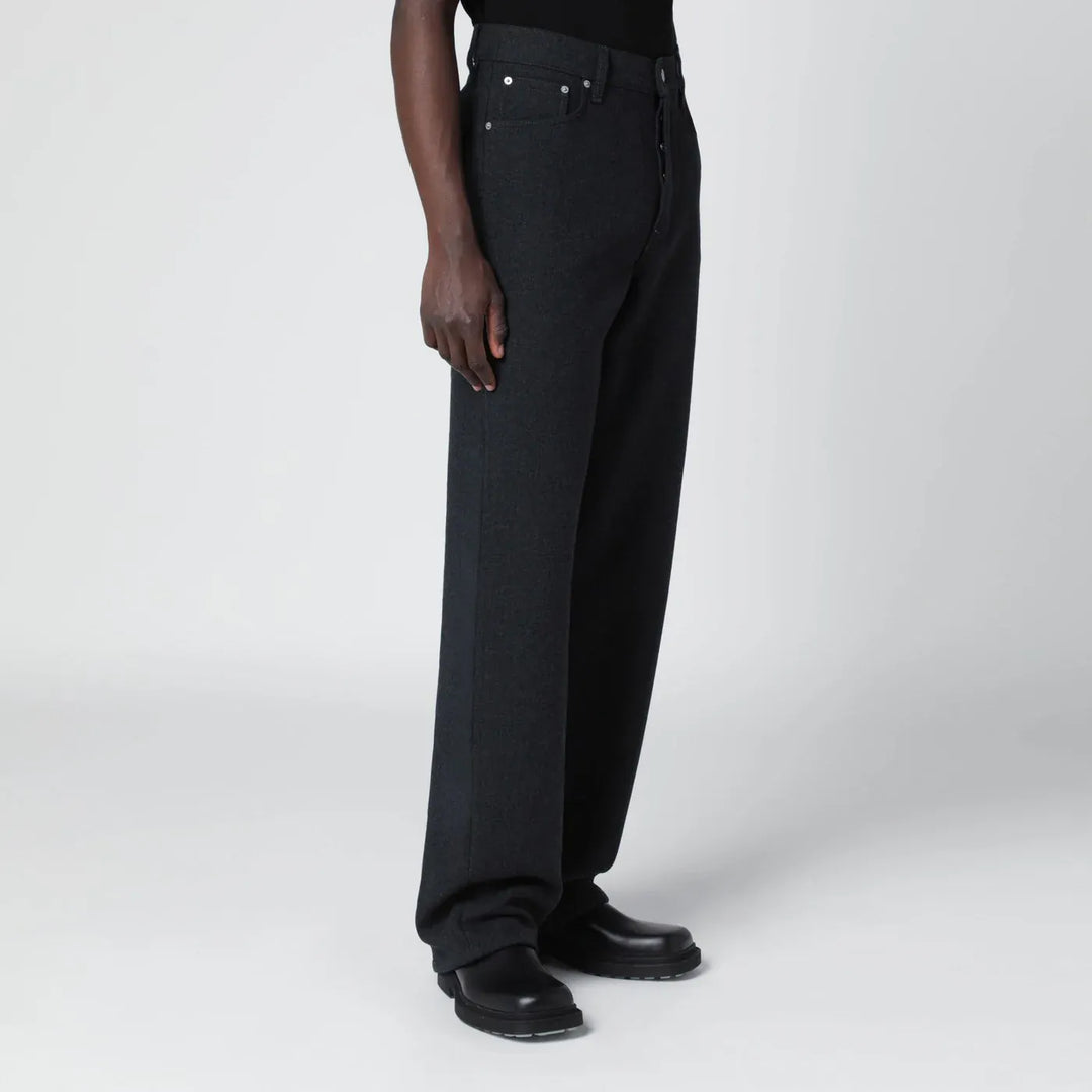 Dries Van Noten - Dark grey straight leg jeans Brand Pants 34