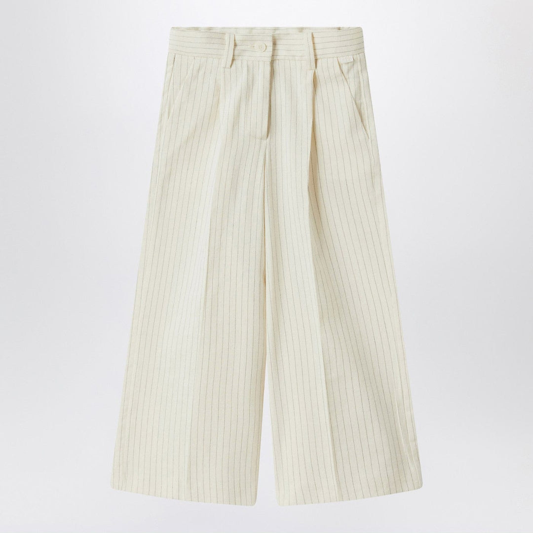 Pants Il Gufo - Pinstriped cotton pants Brand