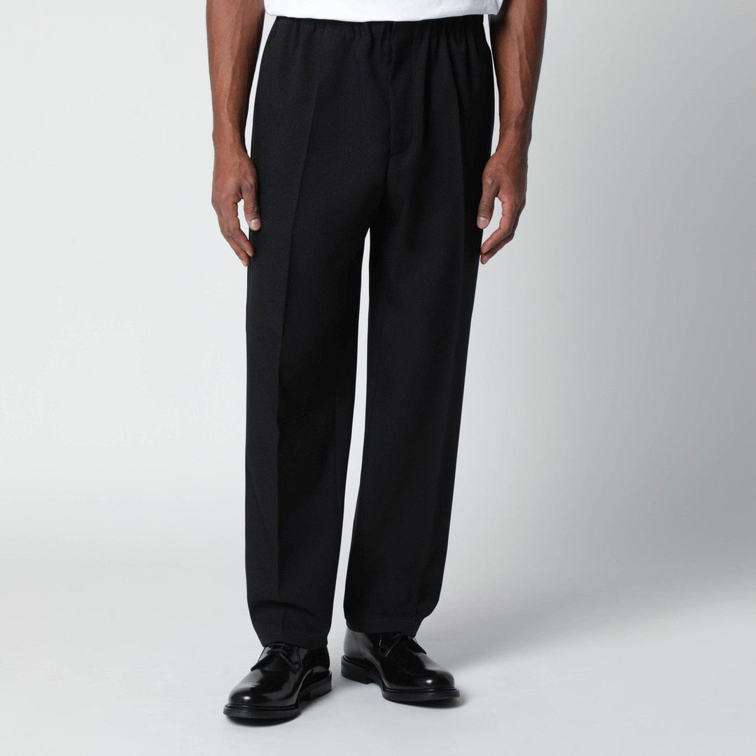 Pants Jil Sander - Black technical serge trousers Brand