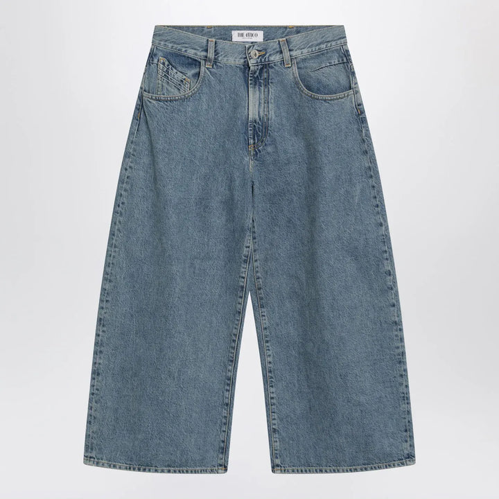 The Attico - Light blue cropped jeans Brand Pants 26