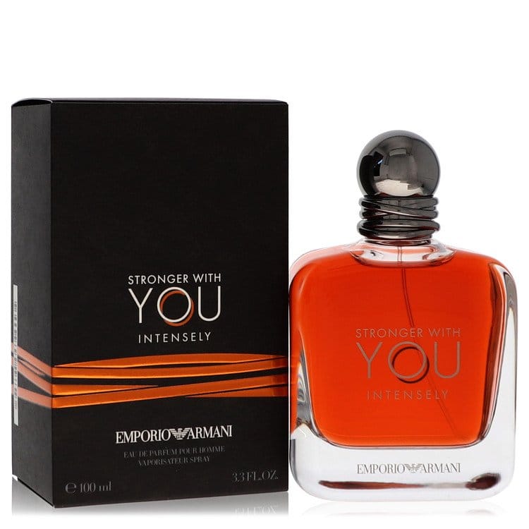 Perfume & Cologne 100 ml Eau De Parfum Spray Stronger With You Intensely Eau De Parfum Spray By Giorgio Armani 100ml Brand