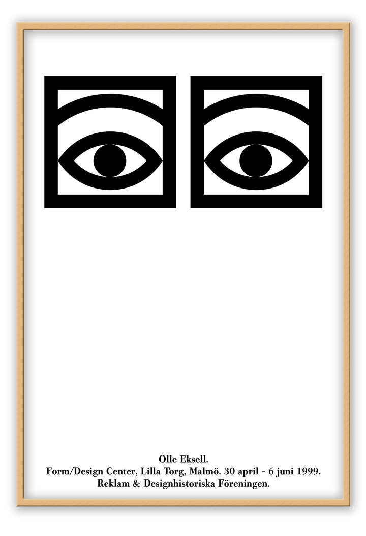 Canvas Print Small		50x70cm / Oak Cacao Eyes Cacao Eyes Framed Print Brand