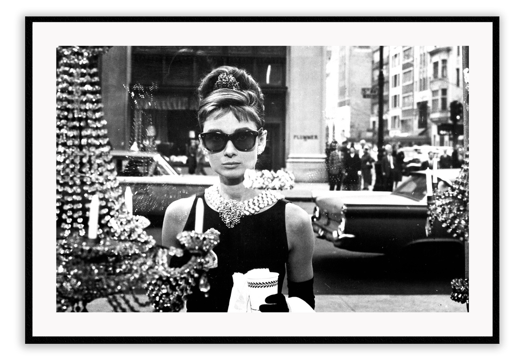 Canvas Print 50x70cm / Black Tiffany&