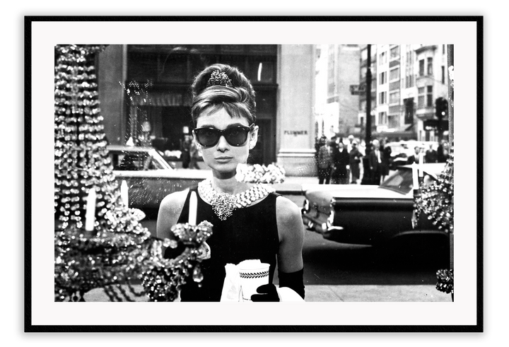 Canvas Print 50x70cm / Black Tiffany&