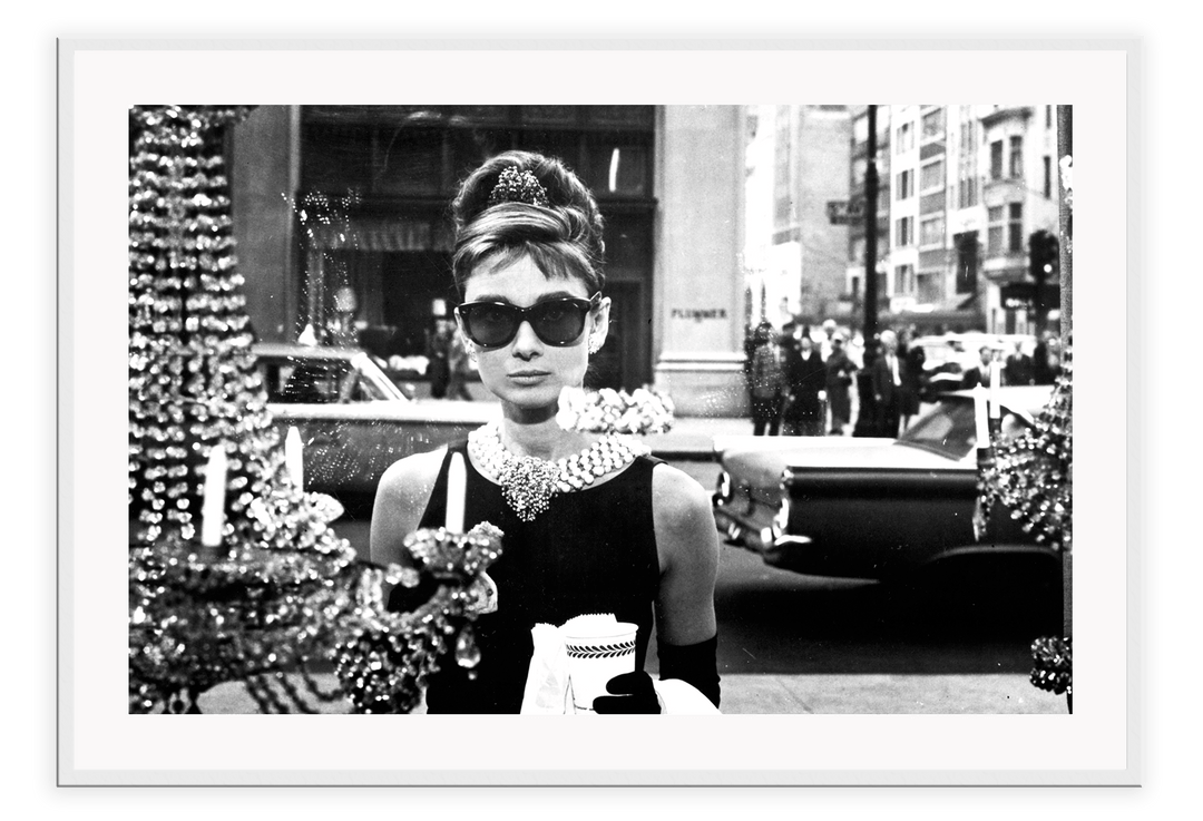 Canvas Print 50x70cm / White Tiffany&