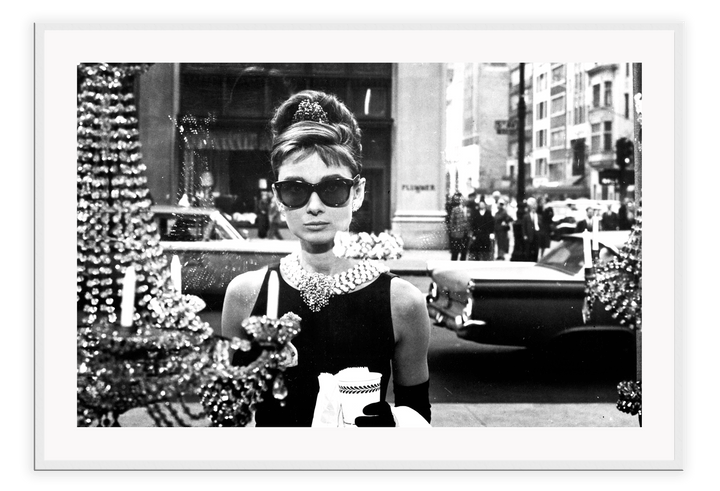 Canvas Print 50x70cm / White Tiffany&