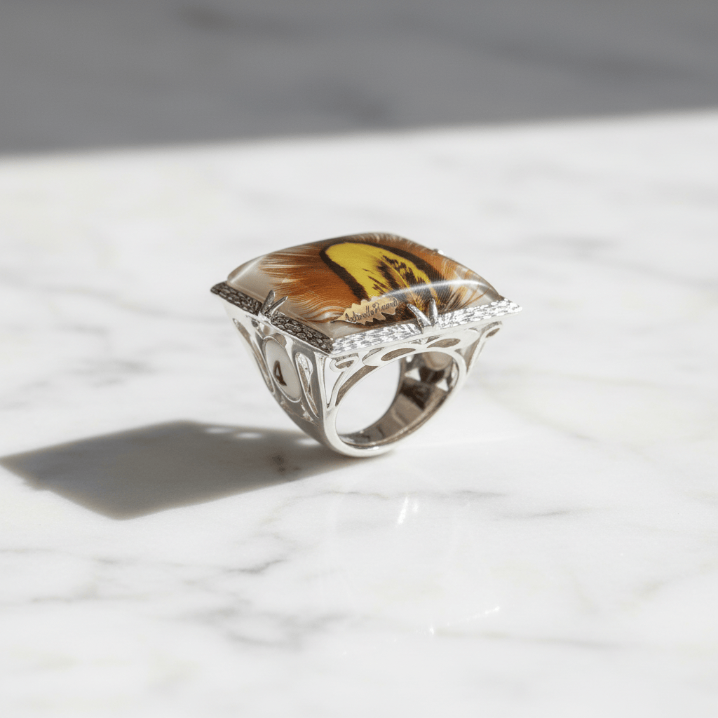 Antonella Piacenti Piuma Silver Ring 925 Brand Rings