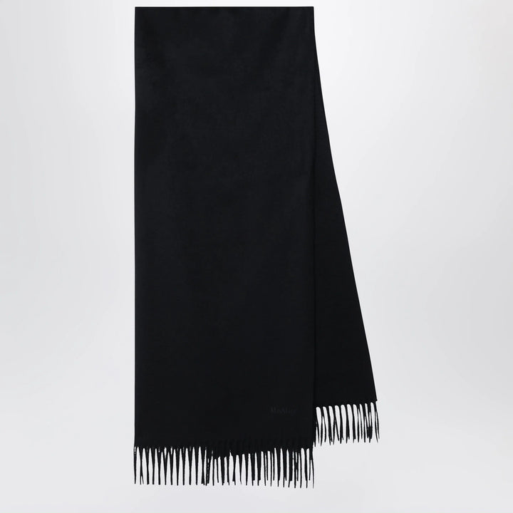 Max Mara - Black cashmere scarf Brand Scarves &amp; Shawls U