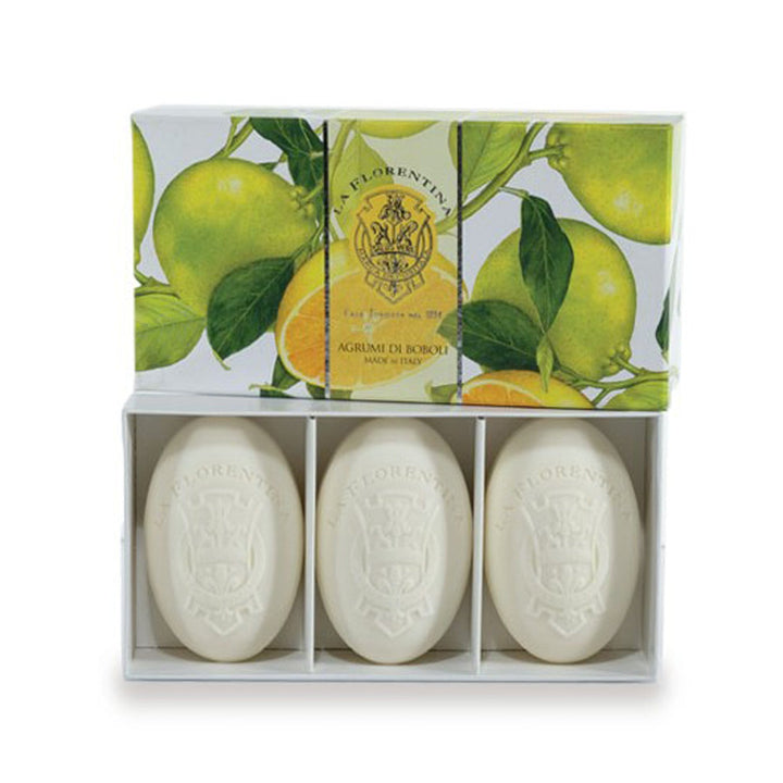 La Florentina Set of 4 Oval Soap La Florentina Set of 4 Mixed 3 Oval Soaps 150 g Brand