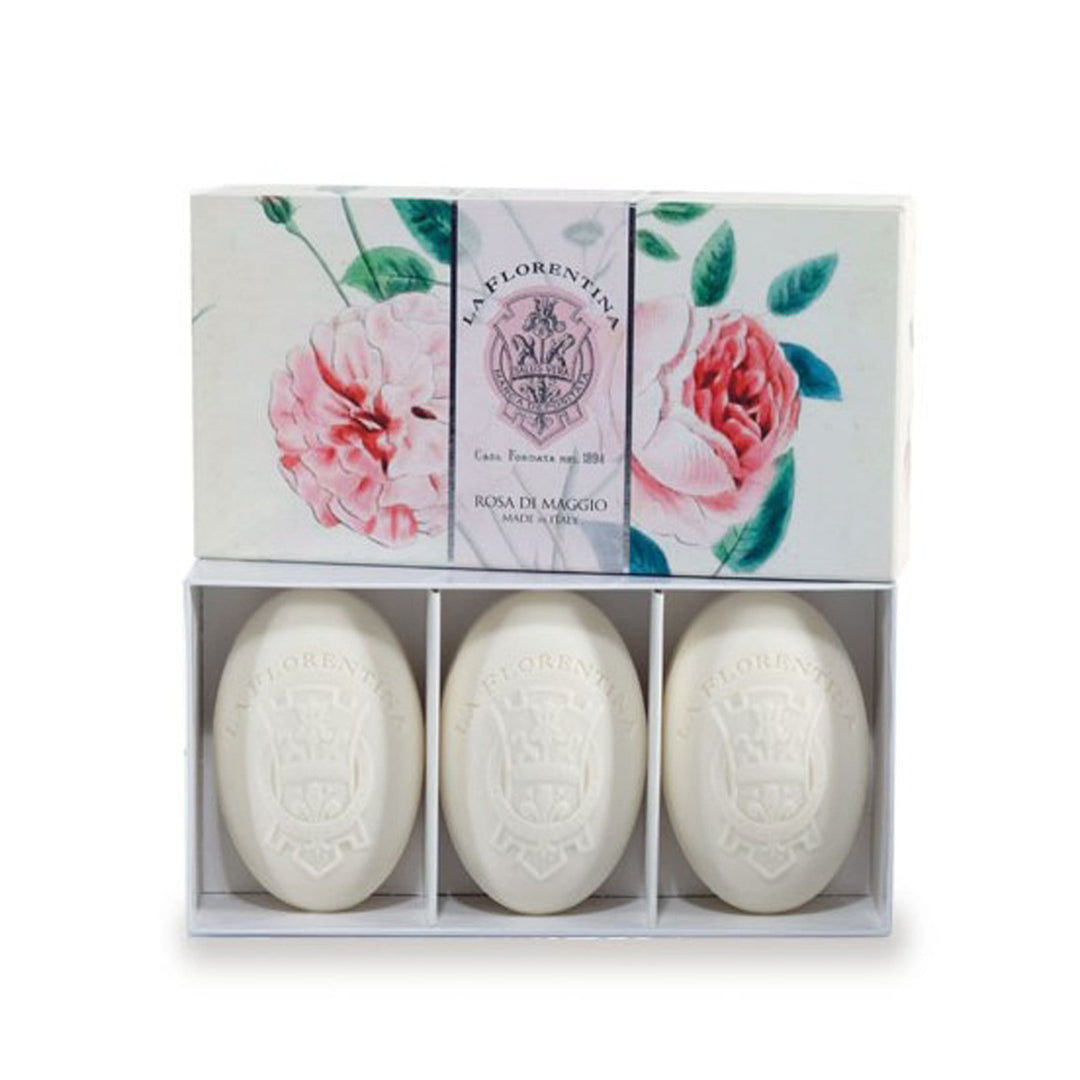 La Florentina Set of 4 Oval Soap La Florentina Set of 4 Mixed 3 Oval Soaps 150 g Brand